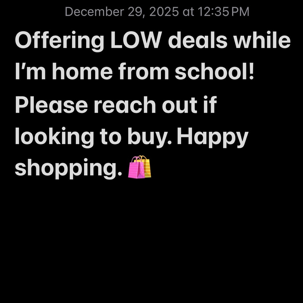 DEALS- 1 WEEK